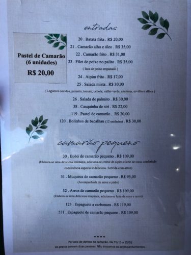 cardápio - cantinho do curuca 3